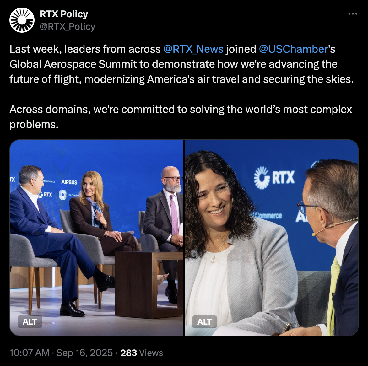 RTX Policy — advancing flight